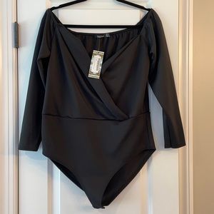 Boohoo black bodysuit